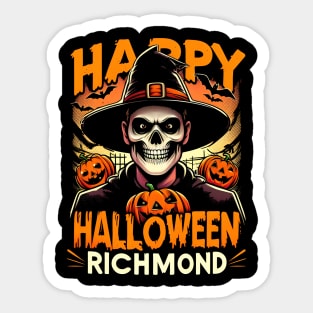 Richmond Halloween Sticker